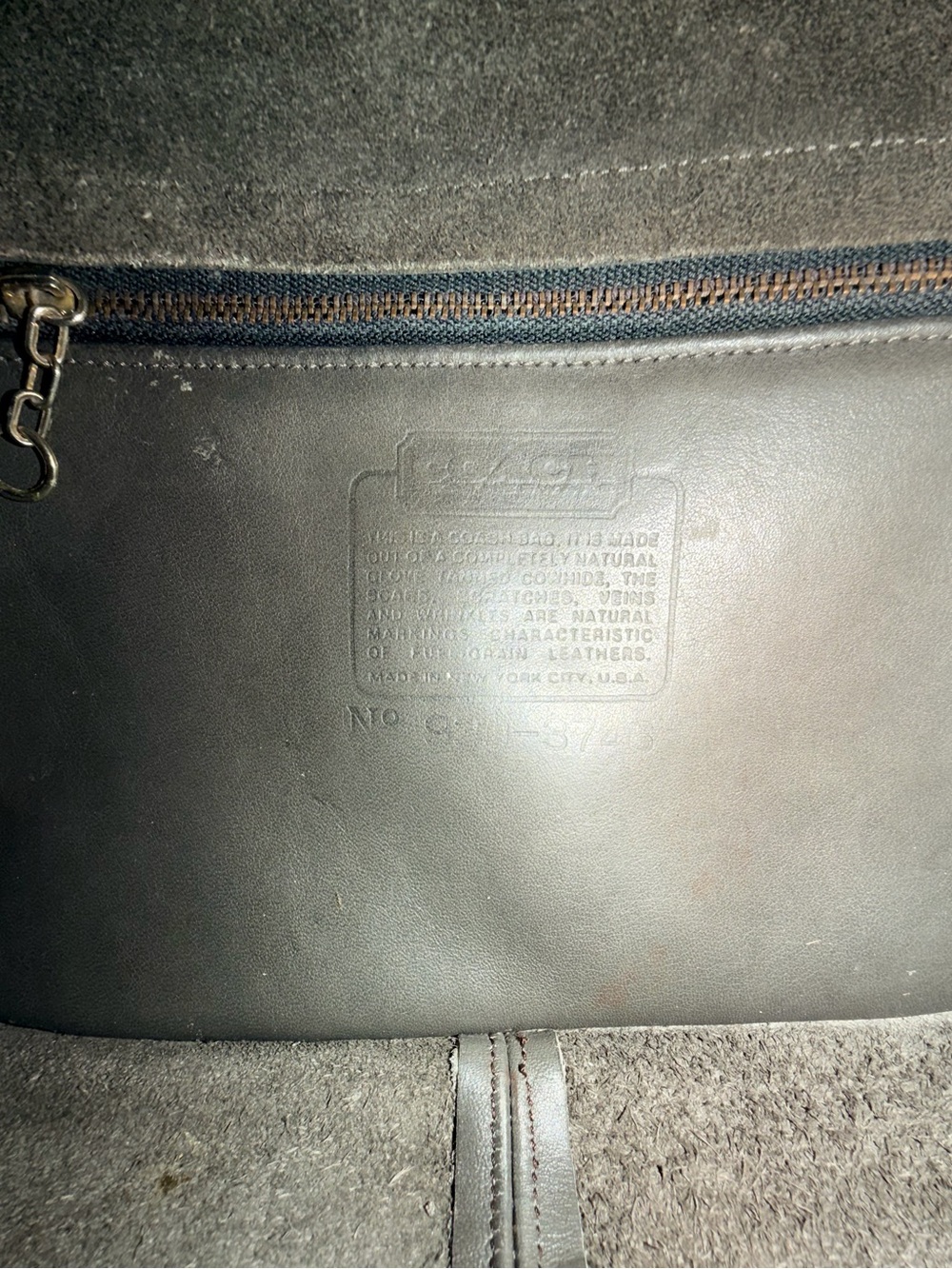 Altered Vintage Coach City Bag - Picture 10 of 10